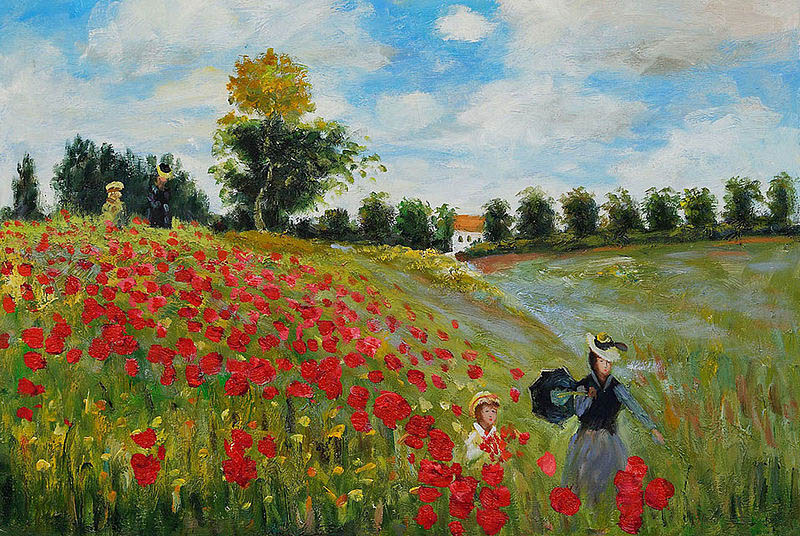 Poppy Field in Argenteuil